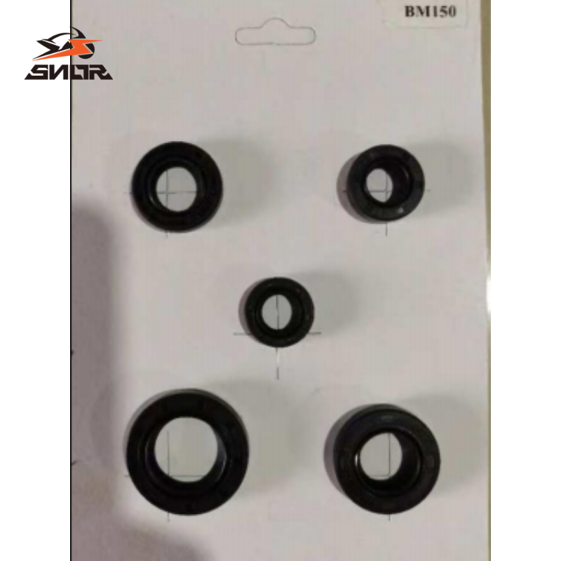 Motorcycle Oil Filter - SNOR Motorcycle Engine Oil Seal 5Pcs/Set