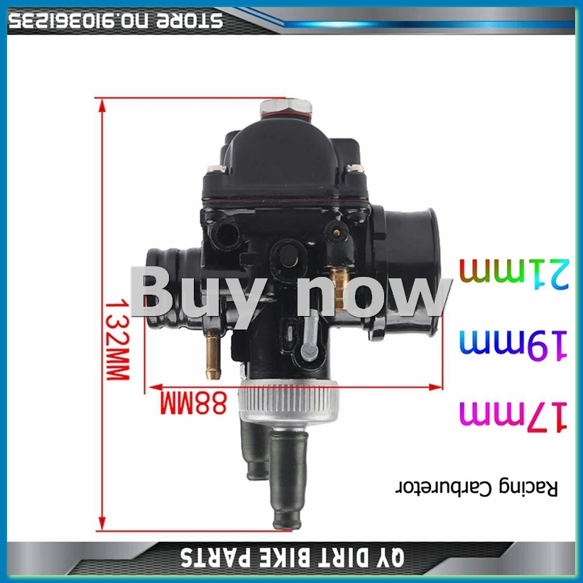 Motorcycle Carburetor PHBG 21M - огляд і ціна Motorcycle Carburetor