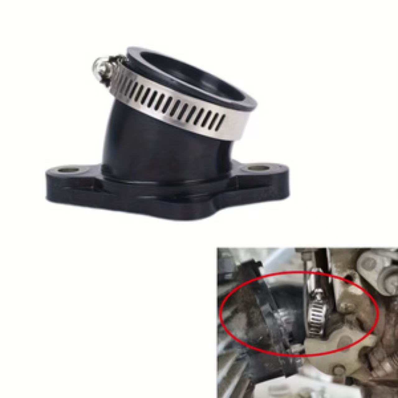 Carburetor Intake Manifold Boo - огляд і ціна Engine Parts Motorcycle