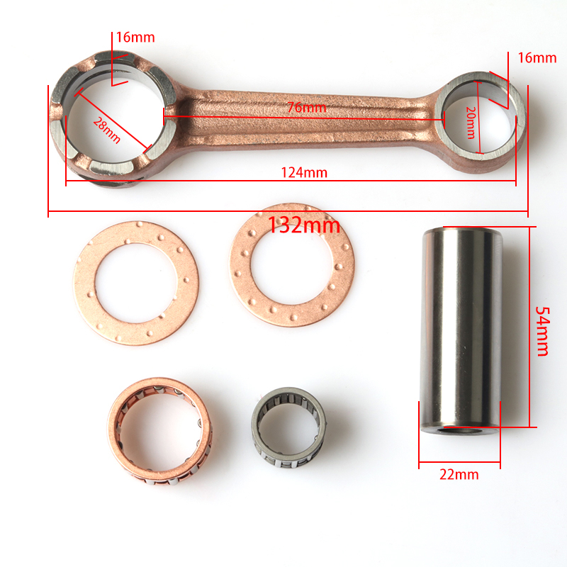For YAMAHA DT125 DT 125 DT175  - огляд і ціна Motorcycle Crankshaft