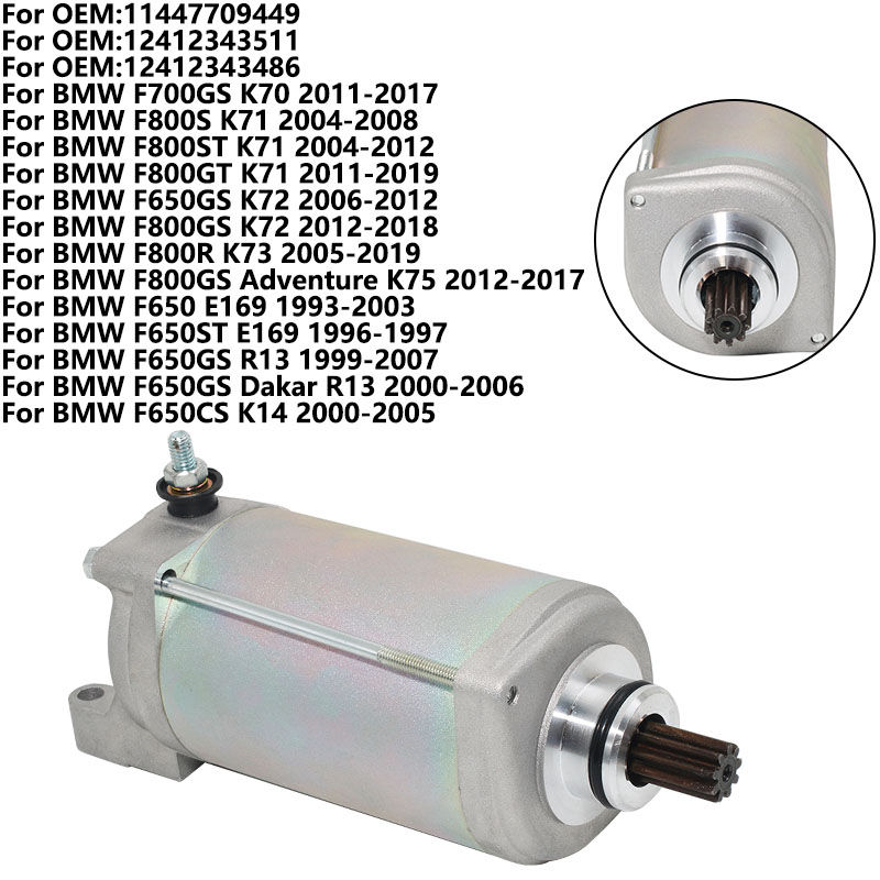 Motorcycle Starter Motor For B - огляд і ціна Motorcycle Starter Motor