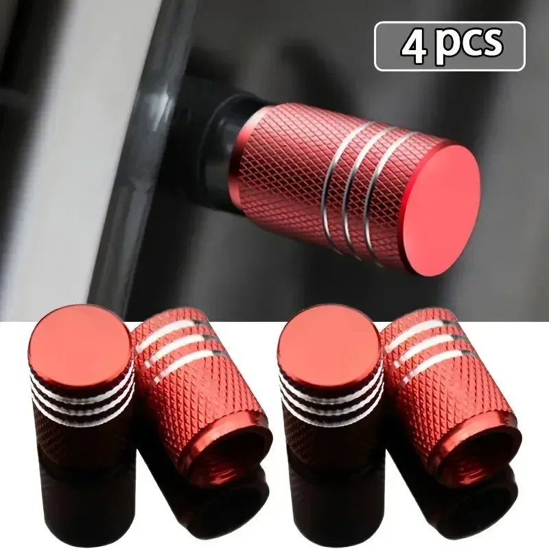 4Pcs Car Tire Valve Stems Cap  - огляд і ціна Motorcycle Valve Cover
